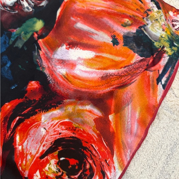 Colorful Abstract Scarf - Picture 6 of 9